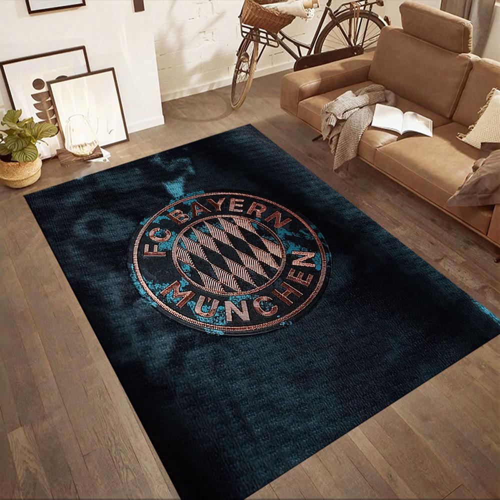 Bayern Munich Area Rug Suitable for Foyer Playrooms Game Room Balcony Anti-slip Rug Office home decor Perfect Gift for Valentine's Wedding Birthday