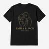 Anniversary Custom Kids Front Tee Personalized T-Shirt Gift