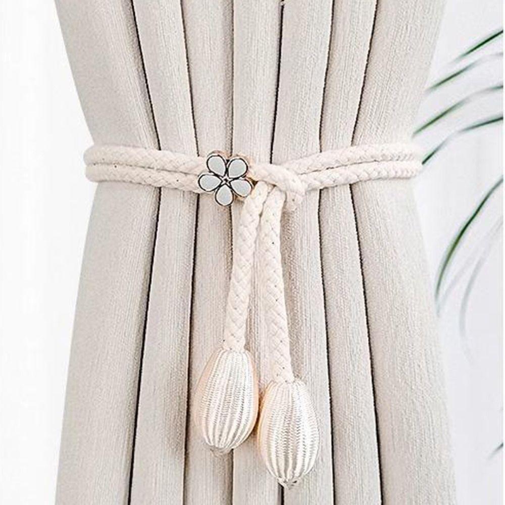 Elastic Band Curtain Buckle Adjustable Curtain Rope Kids Room Home Decor