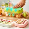 Non-Touch Ice Cube Mold Food Straw Cup Kettle Grade Ice Cube Trays for Drinks Easy Demould Ice Maker Outdoor Fitness Drink