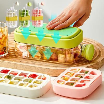 Non-Touch Ice Cube Mold Food Strawberry Cup Kettle Grade Ice Cube For Drinks Easy Demould Ice Maker Outdoor Fitness Drink