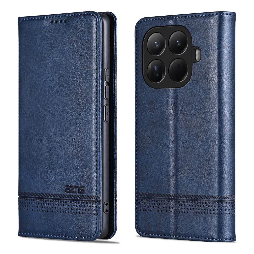Бизнес Чехол-книжка из кожи для телефона Xiaomi 17 Pro Max Ultra Mi 15T 14T 15 14 Pro Ultra Роскошный Держатель для карт Кошелек Чехол-сумка