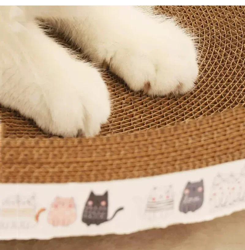 Интерактивная игрушка для кошек Rascador Para Gatos Доска для кошачьих когтей Когтеточка для кошек Гофрированный картон Когтеточка для кошек Гнездо