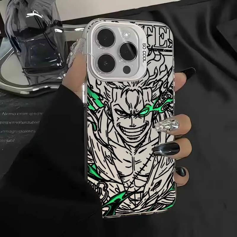 Cool Luffys Zoros Phone Case For iPhone 17 17e 16e 16 15 14 13 12 11 mini Pro Max X XR XSMAX Air Plus Anti Fall Matte Back Cover