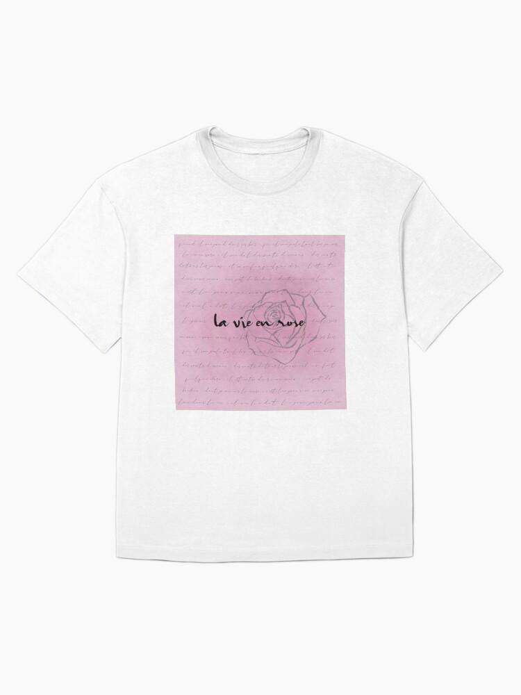 édith Piaf La vie en rose (French) Oversized T-Shirt