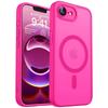 Магнитный Полупрозрачный Матовый Чехол Для Для Iphone 17 16 1 14 13 Pro Max 17Pro 17e Для Беспроводной Зарядки Ударопрочный Чехол