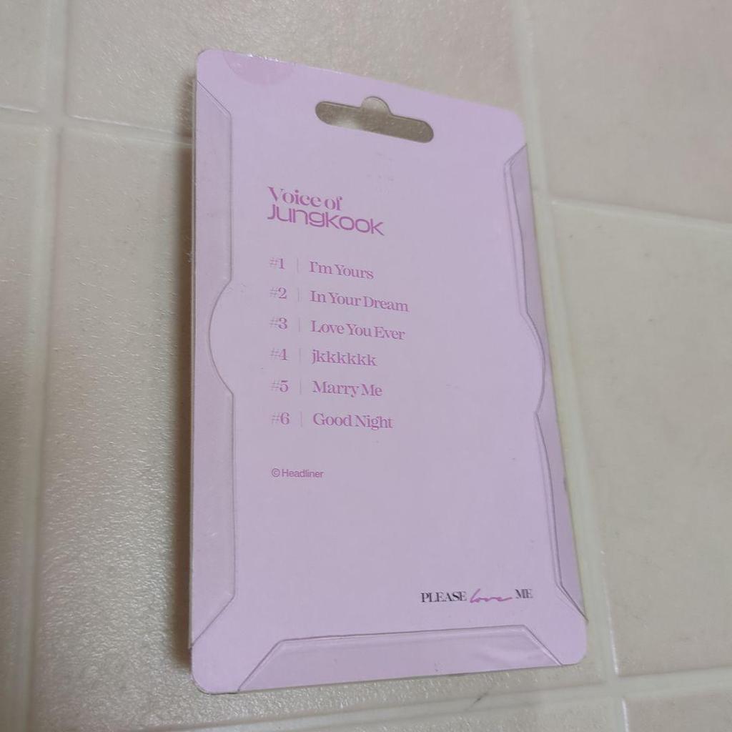 [Б/У] Голосовой брелок Чонгука BTS