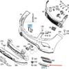 Mercedes-Benz W166 ML Накладка на противотуманную фару переднего бампера