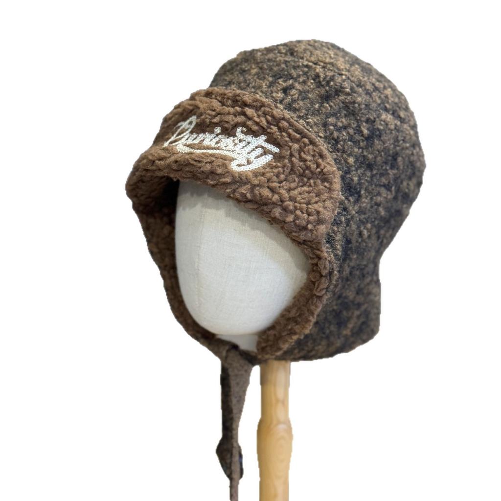 Новая плюшевая теплая шапка Лэй Фэн для мужчин и женщин, зимняя ветрозащитная и холодозащитная шапка с защитой ушей, универсальная, маленькая и утолщенная, трендовая