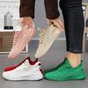 Shoes Women's 2025 Summer New Single Shoes Casual Breathable Running Shoes Air Cushion Sports Shoes