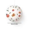 Hanging Lantern Chinese Paper Ball Lampion Christmas Festival Decoration Accessories Santa Xmas Gift Craft Decor Christmas Tree