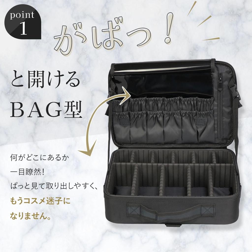 LEAKOKUA Макияж Макияж Большой Косметический Макияж Профессиональное Хранение Держатель Мелких Предметов Коробка, Чехол, Вместимость, Коробка, Чехол, Кейс, Портативный, (Средняя)