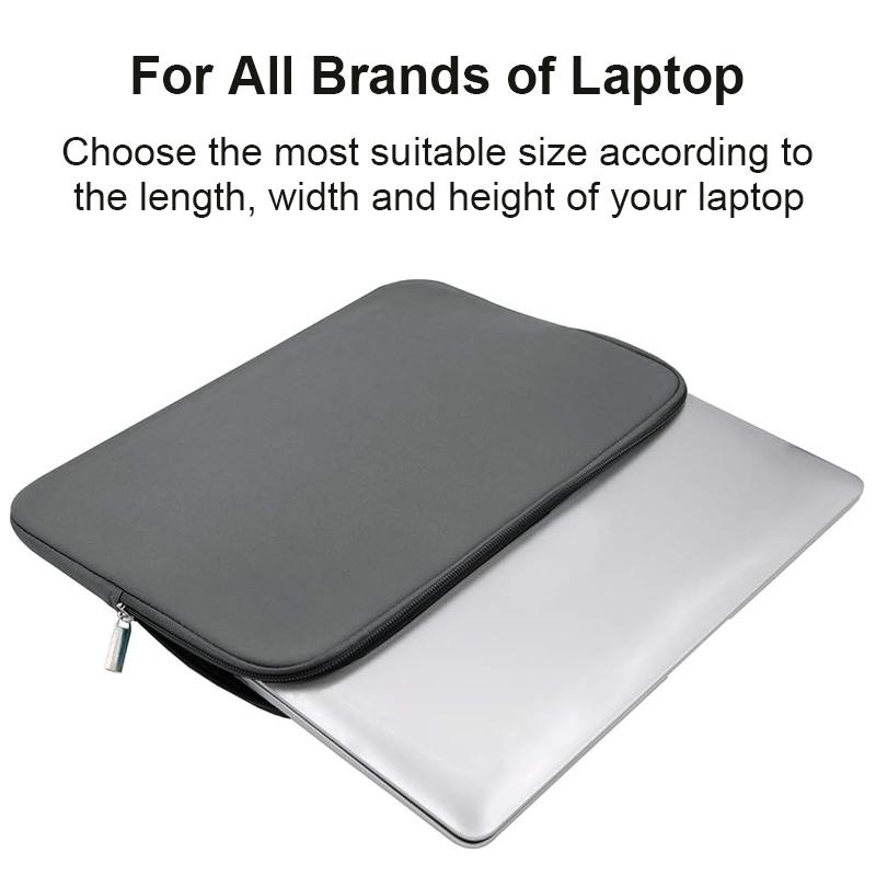Portable Laptops Sleeve Portable Briefcase Carry Accessory 13/14/15/16 Inch For Macbook Laptop Tablet For Office School Notebook