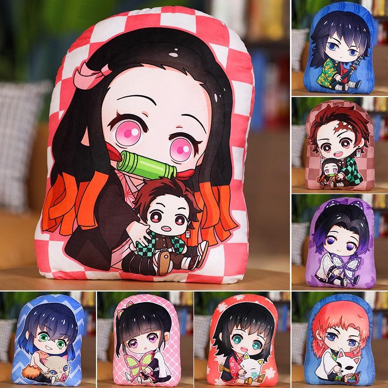 Cute Anime Demon Slayer Kimetsu No Yaiba Plush Pillow Pendant Ideal Gift For Friends And Relatives