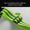 Reflective Shoulder Strap Reflective Belt Adjustable Cycling Strap with Pouch Running Gear High Visibility for Running Cycling