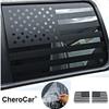2 шт. Черная накладка на заднее стекло, наклейка, декаль для Ford F150 2009-2014, флаг США
