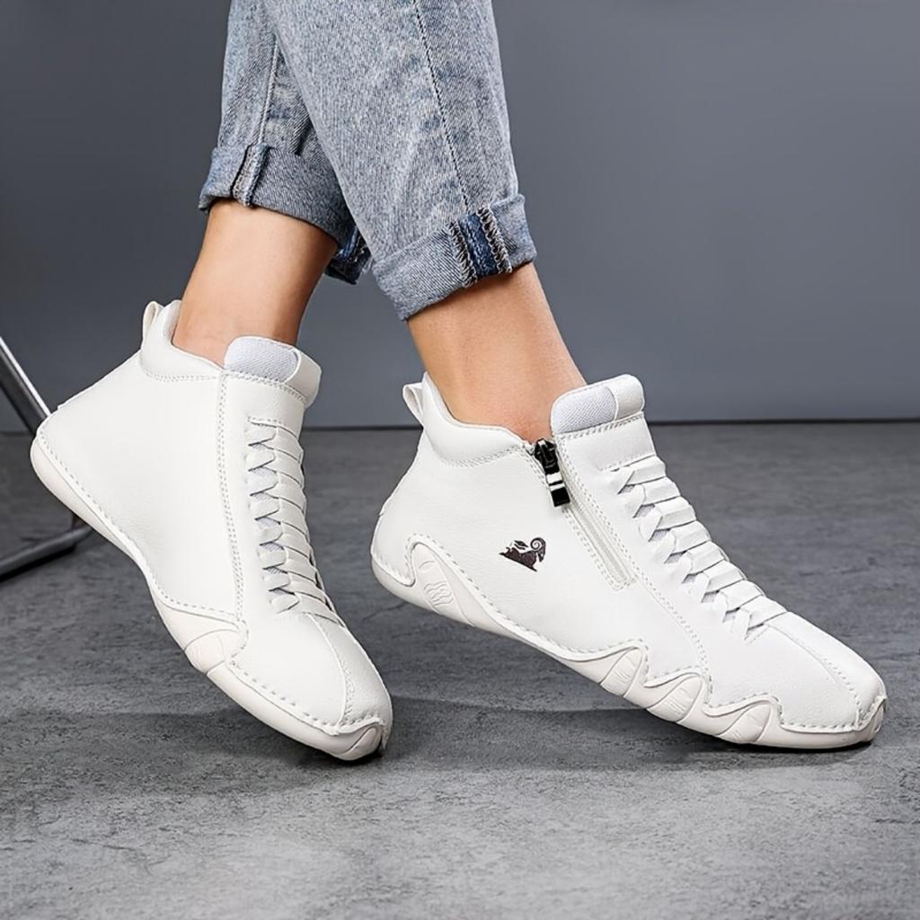 Мужская и женская обувь ручной работы, прошитая, женская обувь с мягкой подошвой из коровьей жилы, осенне-зимняя обувь на плоской подошве, одинарная обувь, повседневная обувь