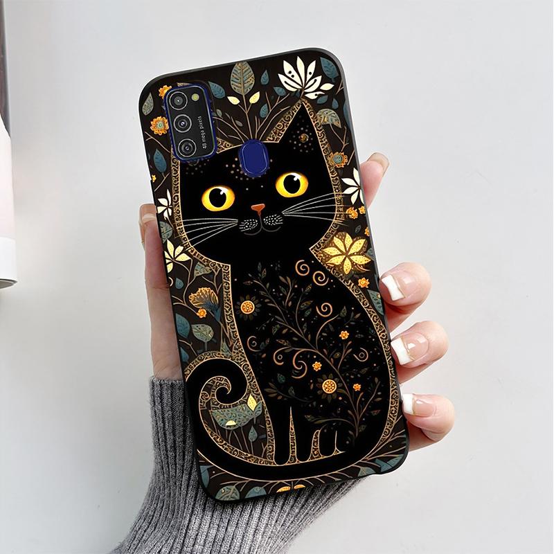 Для Samsung Galaxy M21 M30S M31 M31s Чехол Мягкий Силиконовый Задняя Крышка Телефона Для Samsung M31 M31S M30s M21 M 30 s Чехол Мультяшный Funda