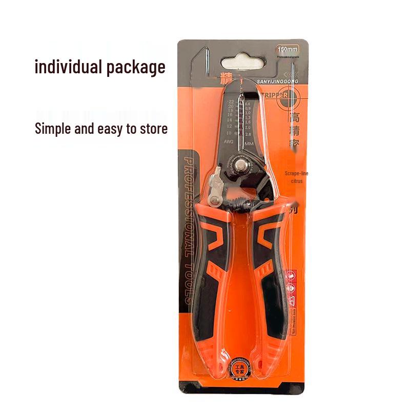 Multifunctional Wire Stripper: Electrician Pliers for Skinning, Crimping, Cutting, and Wire Separation