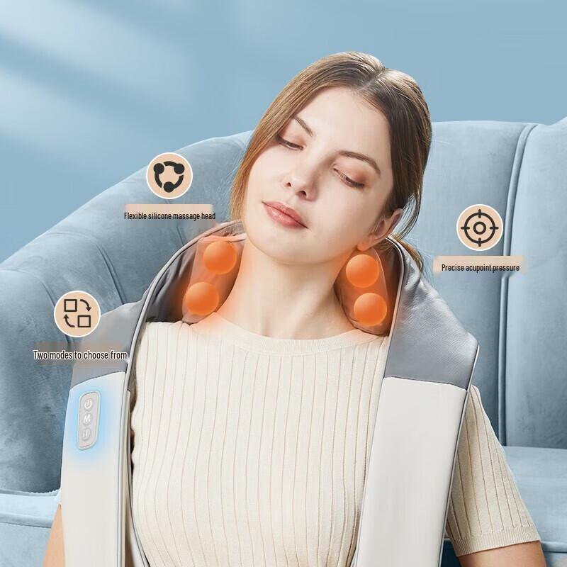CLORIS Neck and Shoulder Kneading Massager CN plug (adapter included)
