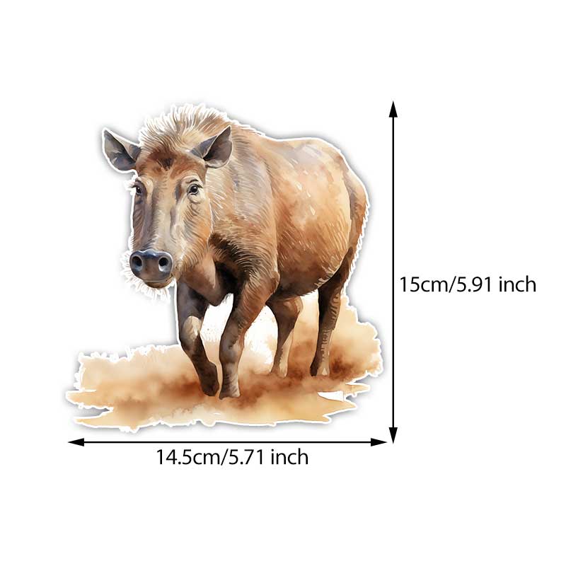 Warthog Car Sticker Vinyl Decal Waterproof Rear Window Motorcycle Camper Bumper Truck Laptop Decoration TM356