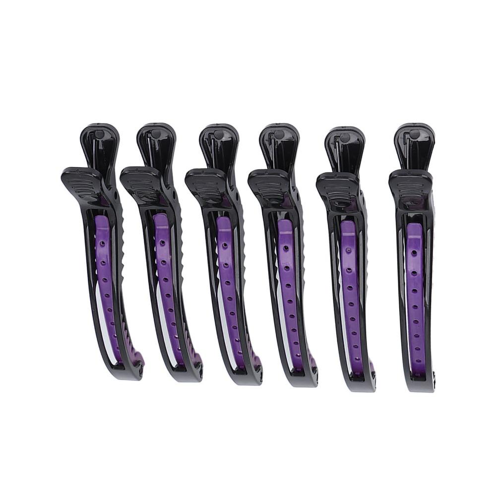 6 PCS Lightweight Sectioning Hair Clip Non Slip Salon Hair Clip Professional Hair Clip Salon Use