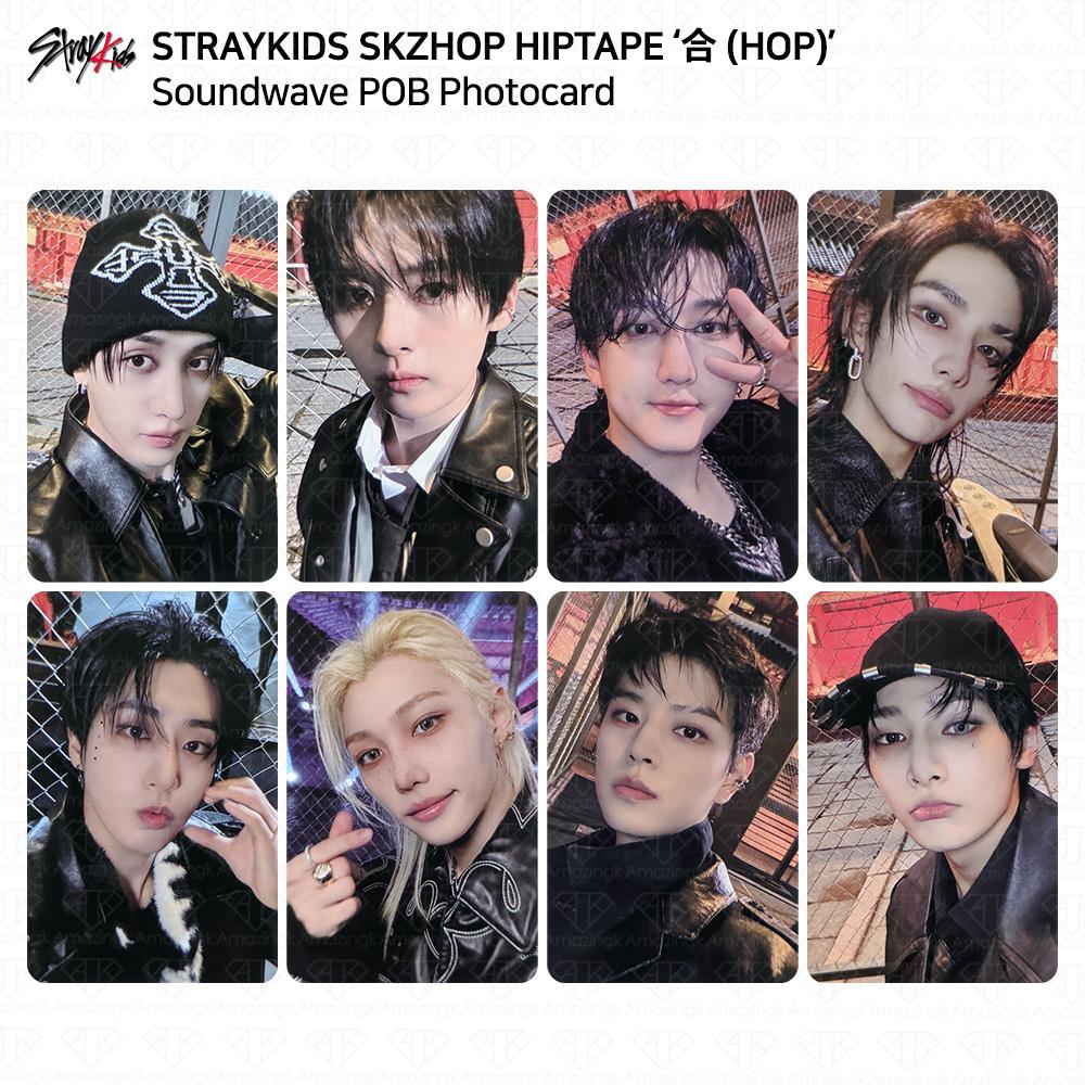 STRAY KIDS SKZHOP HIPTAPE HOP Soundwave POB Фотокарта KPOP K-POP