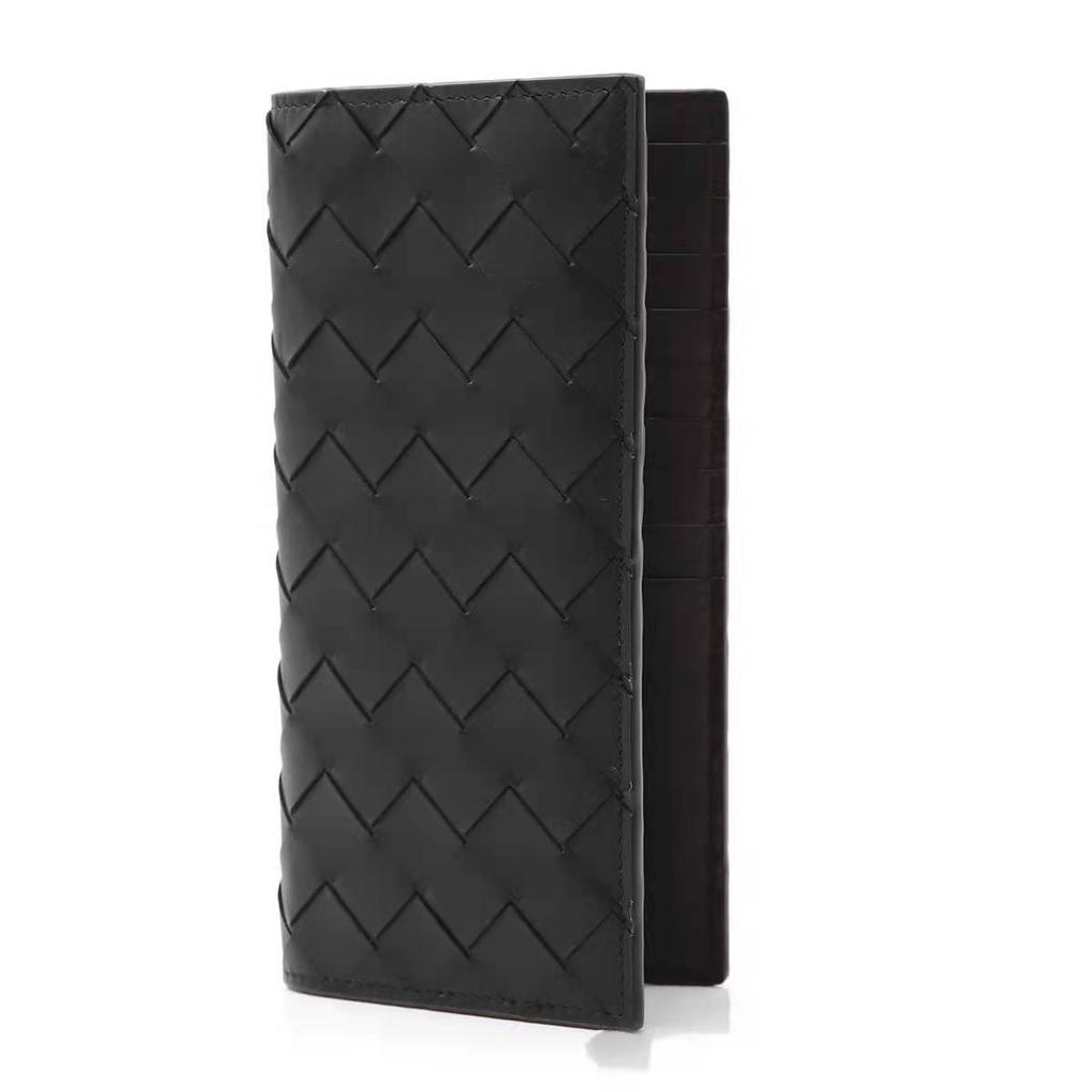 Кожаная ручная работа, модная сумка с несколькими картами, трендовый длинный кошелек с ручкой, большой вместительный кошелек для денег