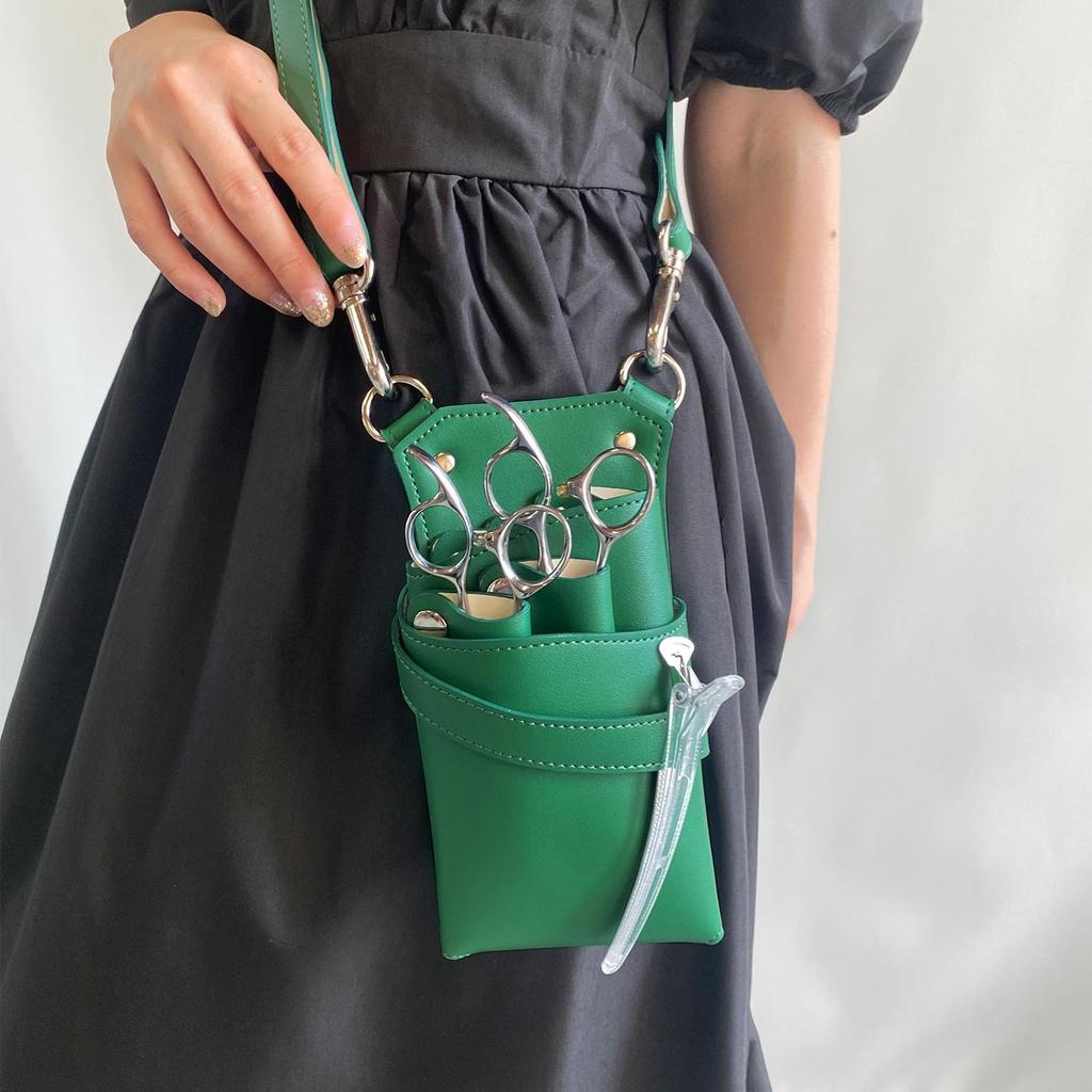 DEEDS Latina 373 Botanical Green Scissor Made in Japan by a Specialist in Scissor Holds Perfect for and Barbers No. Case, Cases, 3-5 Scissors,