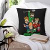 Наволочка Eddsworld Квадратная Наволочка для Подушки Полиэстер Подушка Молния Декоративная Уютная Подушка-Плед для Дома Дивана