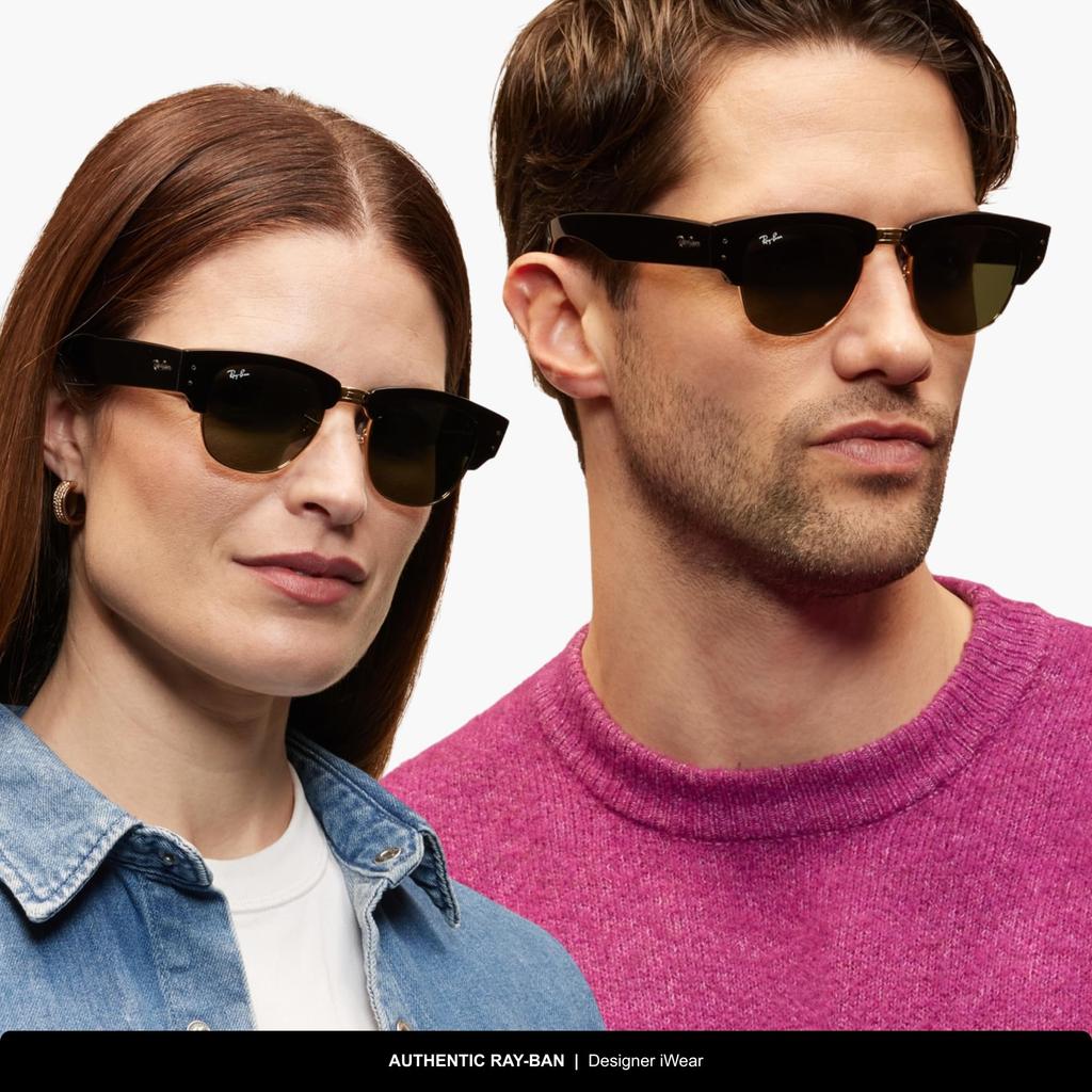 Солнцезащитные очки RB0316S CLUBMASTER MEGA Ray-Ban (Ray-Ban)