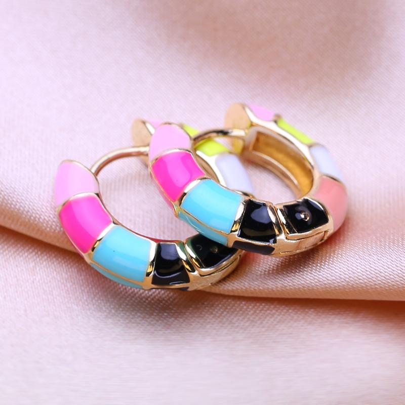 KNIKOO Круглые серьги-клипсы для женщин, модные серьги-кольца, ювелирные изделия для свадебных подарков, серьги