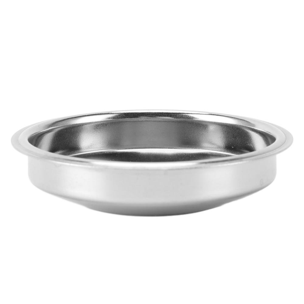 Stainless Steel Coffee Portafilter Basket Reusable 51mm Coffee Filter Basket  Commercial Use