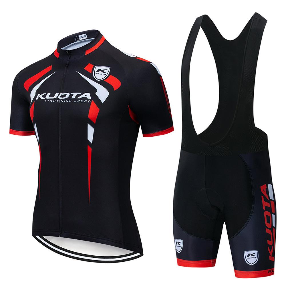 Short-sleeved Suit Men's S Road Clothing Slim-fitting Quick-drying Mountain Bike Cycling Pants Summer Breathable Cycling Suit Suit