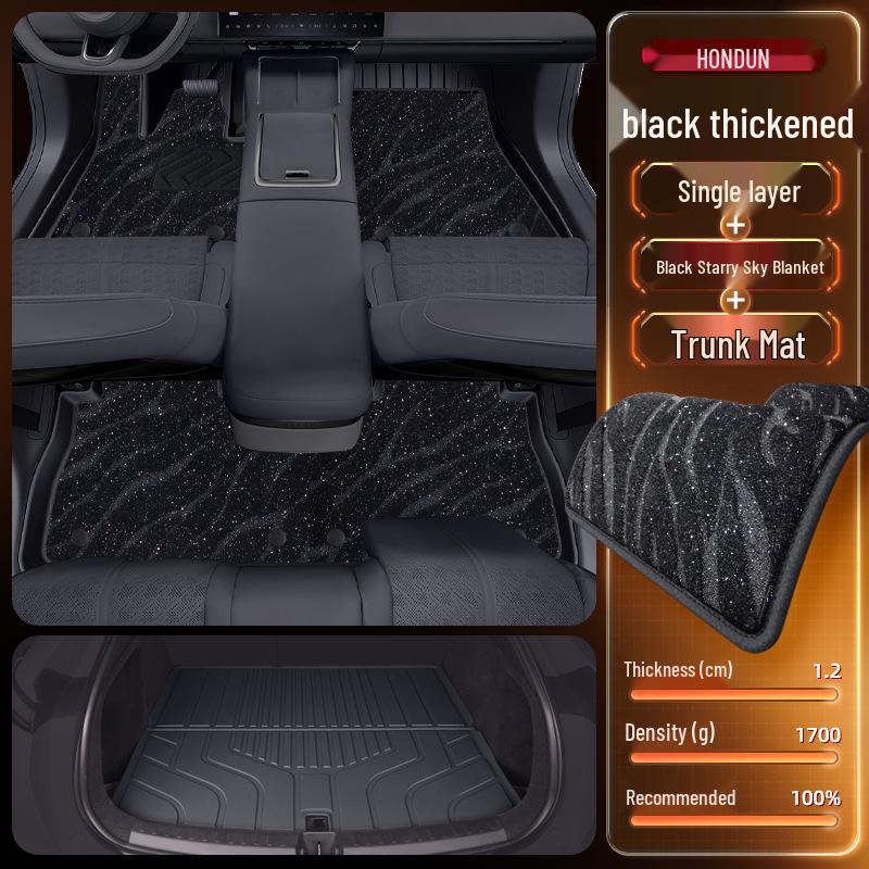 Коврики в салон Zeekr 7X TPE 2026 - Аксессуары для модификации интерьера новой модели