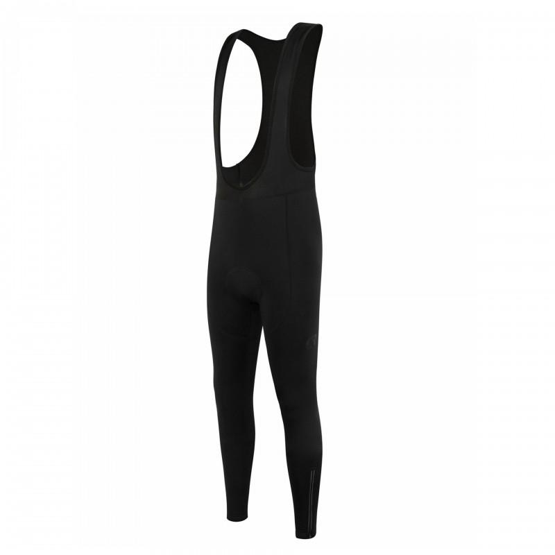 Unisex Thermal Cycling Bib Pants Winter Fleece Lined Road Bike Riding Tights Men Women