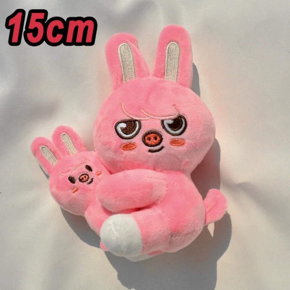 Плюшевая подушка-обнимашка SKZOO Кукла Подарок фанатам Плюшевая игрушка в стиле Тедди Кукла-плащ Неделя FM в Сеуле Подарок ребенку на день рождения Магическая школа