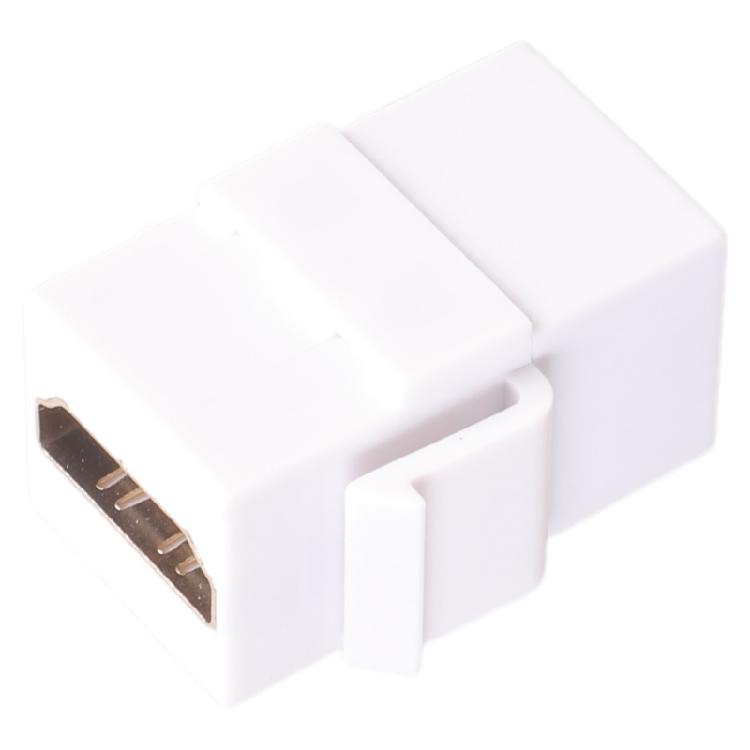 Соединители Keystones Jack "мама-мама" для настенной панели, передача видео 4K