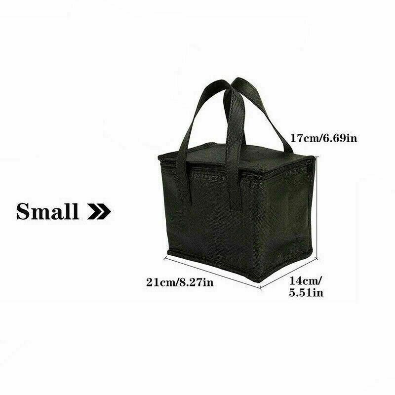 Thermal Insulation Holder Bags Aluminum Foil Lined Ice Bag Carrier Chilling Cooling Can Cool Wine Picnic Holding Temperature Bottle Cooler