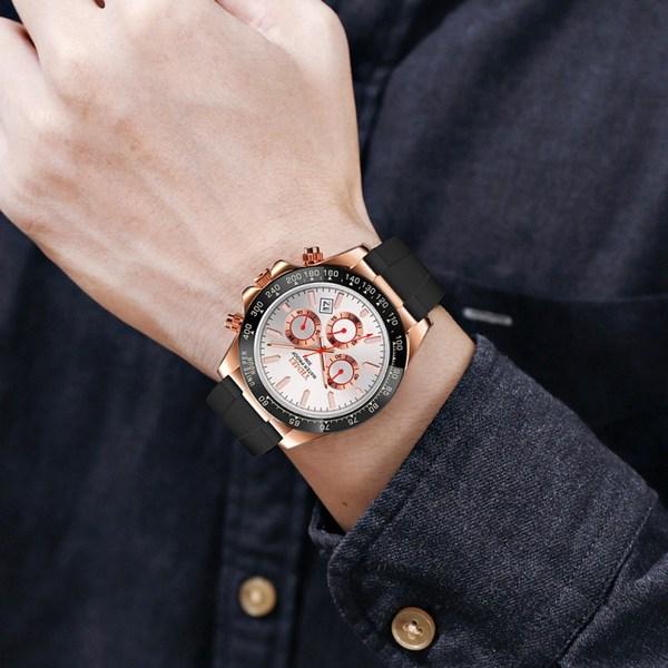 Men's Fashion Luxury Casual Wristwatch