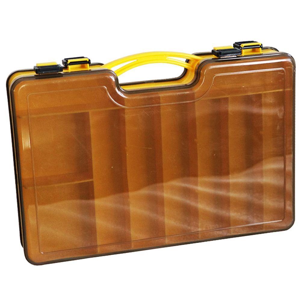 Двусторонняя двухсторонняя коробка для рыболовных снастей, быстрая идентификация, приманка, чехол для поддельной приманки, чехол для хранения приманок