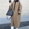 2024 Autumn/Winter Women's Solid Color Coat - 7 Colors, Comfy Koreans Style, Loose Fit, Elegant Commuting Wear