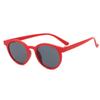 Children'S Fashionable Plastic Round Frame Sunglasses 9021 Ocean Film Running Rivers And Lakes Sunglasses Trendy Glasses
