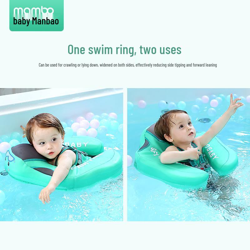 Mambobaby 3D Круг для плавания с защитой от переворачивания для детей от 3 до 24 месяцев