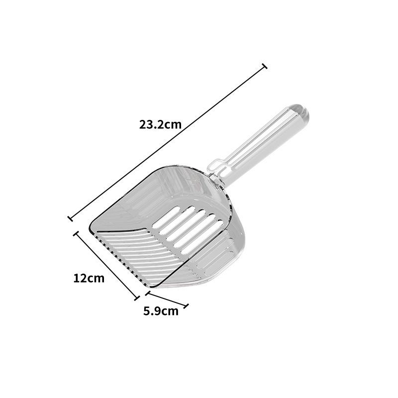 Совок для кошачьего туалета Пластиковая лопата для кошачьего туалета с основанием Самоочищающаяся лопата для кошачьего туалета Инструменты для чистки кошачьего туалета Товары для кошек