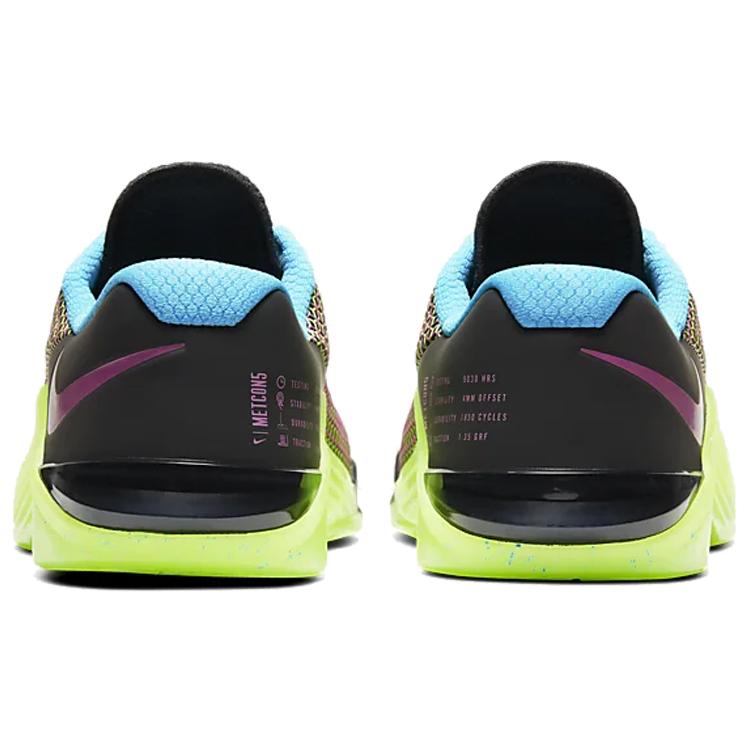 Nike Metcon 5 Amp Черный Зеленый Удар CD3395-046