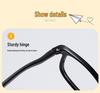 Comfortable Soft Silicone Nose Pads PPSU Eyeglass Frames for Kids, Men, Women – Myopia-Compatible