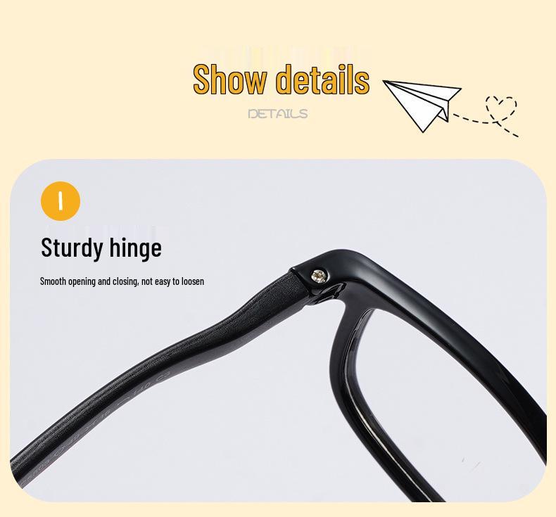 Comfortable Soft Silicone Nose Pads PPSU Eyeglass Frames for Kids, Men, Women – Myopia-Compatible