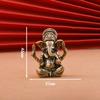 Vintage Brass Lord Ganesha Statue Buddha Ornaments Elephant Hindu God Sculpture Figurines Home Office Decoration Buddha Statues