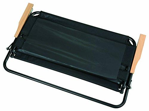 Captain Stag Aluminum Bench with Backrest, CS Black Label, UC-1660